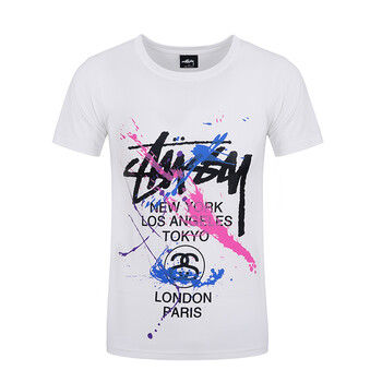 STUSSY 長(zhǎng)袖 男士T恤 白色 S，XL，L，M