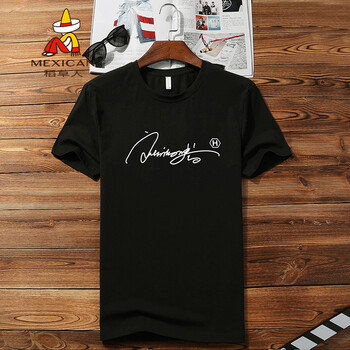 稻草人（MEXICAN） 短袖 男士T恤 黑色 XL，L，M，XXXL，XXL