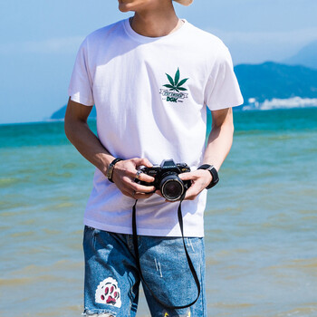 快樂嘉人 短袖 男士T恤 白色 S，XL，L，XXL，M，XXXL