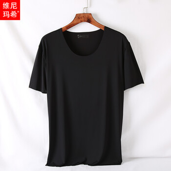 維尼瑪希（VeniMasee） 短袖 男士T恤 黑色 XL，L，M，XXL