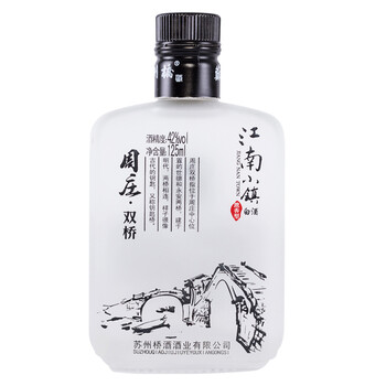 蘇州橋42度375mL-500mL，125ml×4瓶 濃香型，濃香