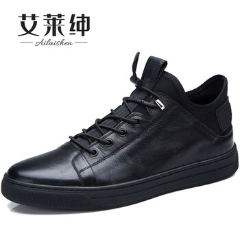 艾萊紳（AILAISHEN）男士037黑色單鞋款 39