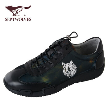 七匹狼（SEPTWOLVES）男士藍色 39