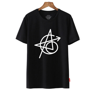 長(cháng)江萬(wàn)里（CHANGJIANGWANLI） 短袖 男士T恤 黑色復仇者刺青 