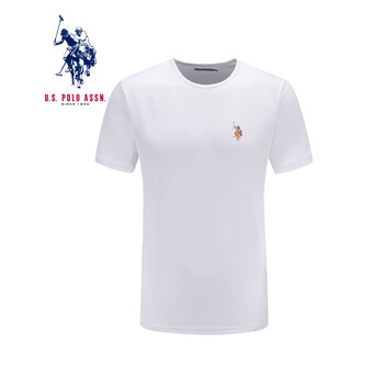 U.S.POLO ASSN. 短袖 男士T恤 白色 XL，L，M，XXL