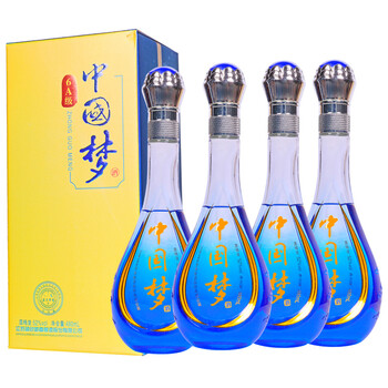 藍色夢香（lansemengxiang）52度375mL-500mL，480ml 濃香型，濃香