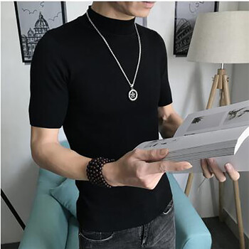 古萊登（GODLIKE） 短袖 男士T恤 黑色 短袖款 