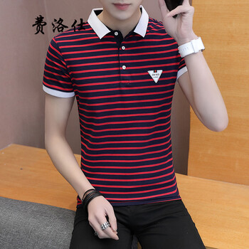 費(fèi)洛仕（FIOOSU） 短袖 男士T恤 331紅色 XL，L，M，XXXL，XXL