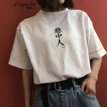 短袖寬松雪紡衫，微胖妹子的福音