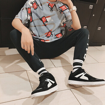潮至（CHAOZHI） 短袖 男士T恤 藍(lán)色 XL，L，M，XXL