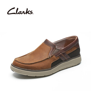 Clarks男士淺棕褐色(261326028) 41