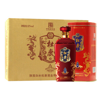 白水杜康（BAISHUIDUKANG）52375mL-500mL，500ml*6 濃香型，濃香