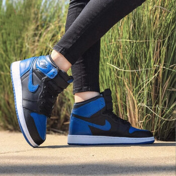 耐克（NIKE）板鞋女OG黑藍(lán)575441-007 40.5