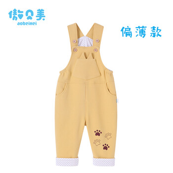 傲貝美寶寶背帶褲