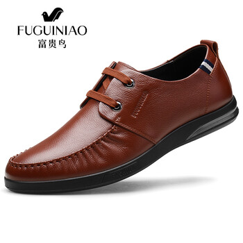富貴鳥(niǎo)（FUGUNIAO）男士A806058棕色（系帶款） 40