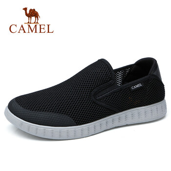 駱駝（CAMEL）男士A812303790 黑色 男款 41