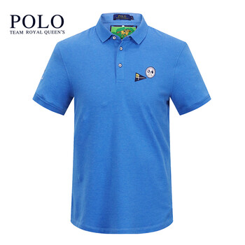 Royal Queen's Polo Team 短袖 男士T恤 +11寶藍(lán) 
