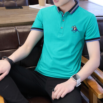 普鴕（PUTUO） 短袖 男士T恤 草綠色 XL，L，XXL，XXXL，加大，M