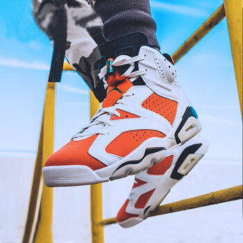 耐克（NIKE）籃球鞋AJ6佳得樂橙色384664-145 38