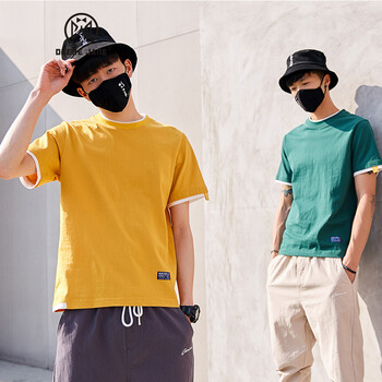 Deere Jane 短袖 男士T恤 黃色 XL，L，M，XXL
