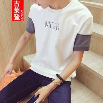 古萊登（GODLIKE） 短袖 男士T恤 深灰色 XL，L，M，XXL，XXXL