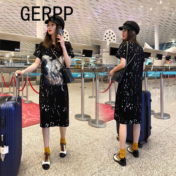 GERPP 亮片，釘珠 短袖 T恤 女 圓領(lǐng)