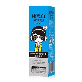健爽白牙膏110