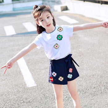 女童夏季短裙套裝
