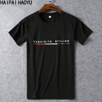 HAIPAIHAOYU 短袖 男士T恤 黑色 XL，L，M，XXL，XXXL