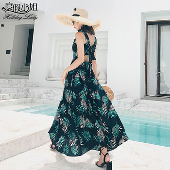 度假小姐（Holiday Lady） 碎花 印花 連衣裙