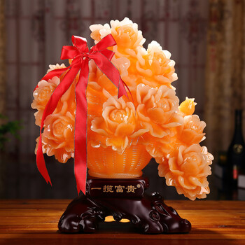 牡丹花花瓶