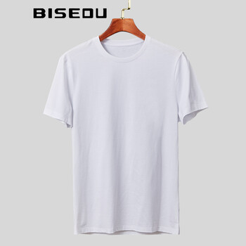 必斯度（BISEDU） 短袖 男士T恤 白色 