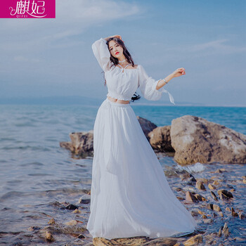 氣質(zhì)長袖連衣裙，打造優(yōu)雅小仙女