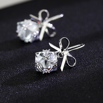 CAROMAY耳環(huán)合成鋯石