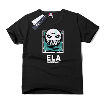 十一宮 短袖 男士T恤 ELA款-黑 