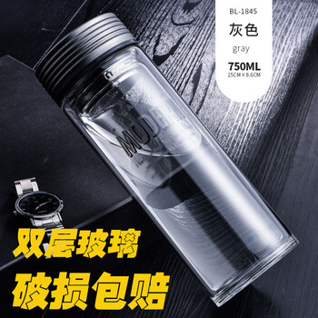 雙層防燙玻璃杯，給你健康的生活