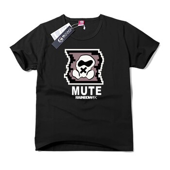 十一宮 短袖 男士T恤 MUTE款-黑 