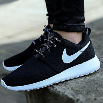 耐克（NIKE）跑步鞋秋季844994-002 花繩白勾 42.5