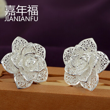 嘉年福（JIANIANFU）耳環(huán)990足銀