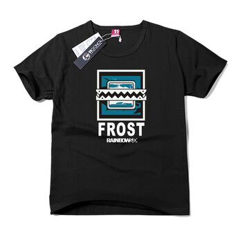 十一宮 短袖 男士T恤 FROST款-黑 