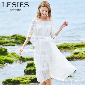 LESIES  露肩 連衣裙
