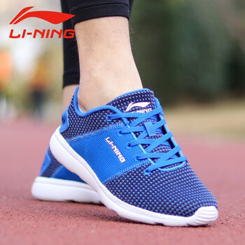 李寧（LI-NING）跑步鞋晶藍色 