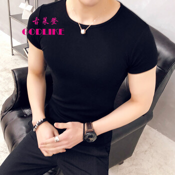 古萊登（GODLIKE） 短袖 男士T恤 黑色 L，M，XXXL，XXL