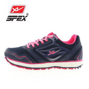 辛逸（spex）跑步鞋深藍(lán)桔紅 