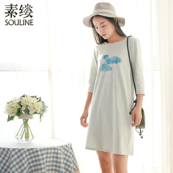 素縷（Souline）  印花 連衣裙
