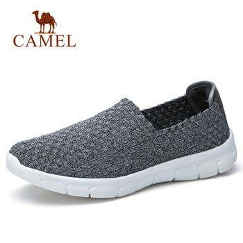 駱駝（CAMEL）男士A812304300 黑灰 男款 41