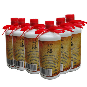 竹海52%vol750ml及以上，500ml*6 