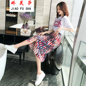 嬌芙莎（JERFUSHA） 純色 毛領(lǐng) 連衣裙