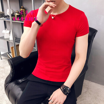 古萊登（GODLIKE） 短袖 男士T恤 大紅 L，XXXL，XXL，M