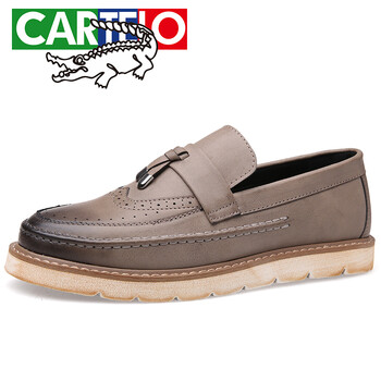 卡帝樂鱷魚（CARTELO）男士灰色 38